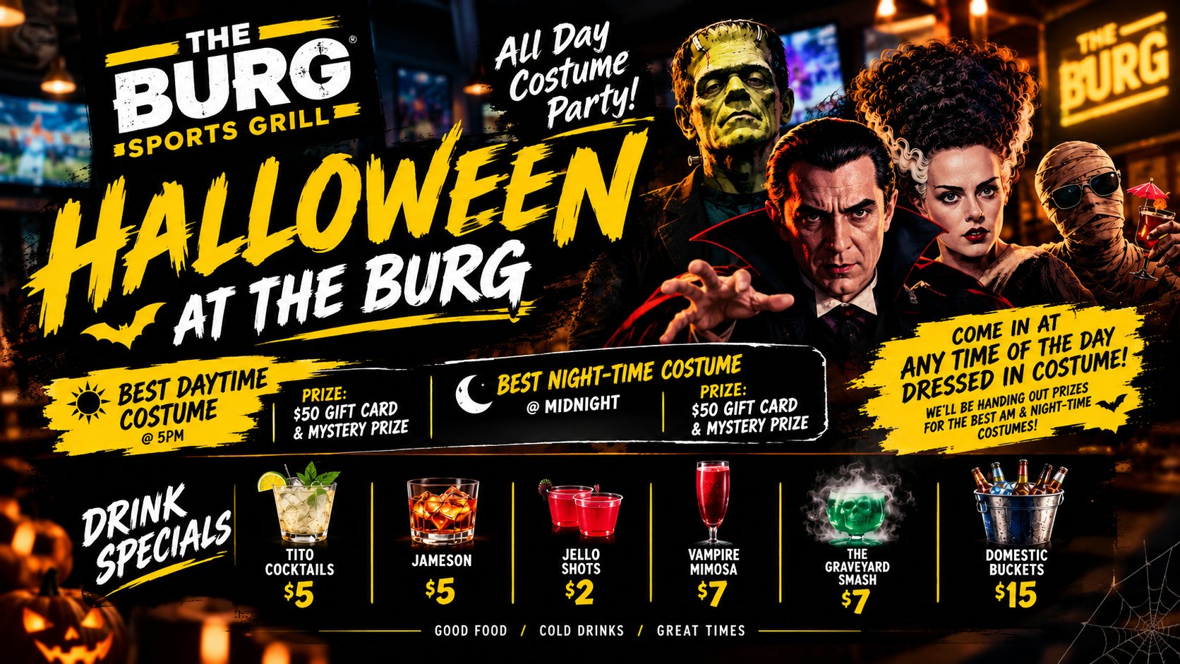 The Burg Halloween Costume Party